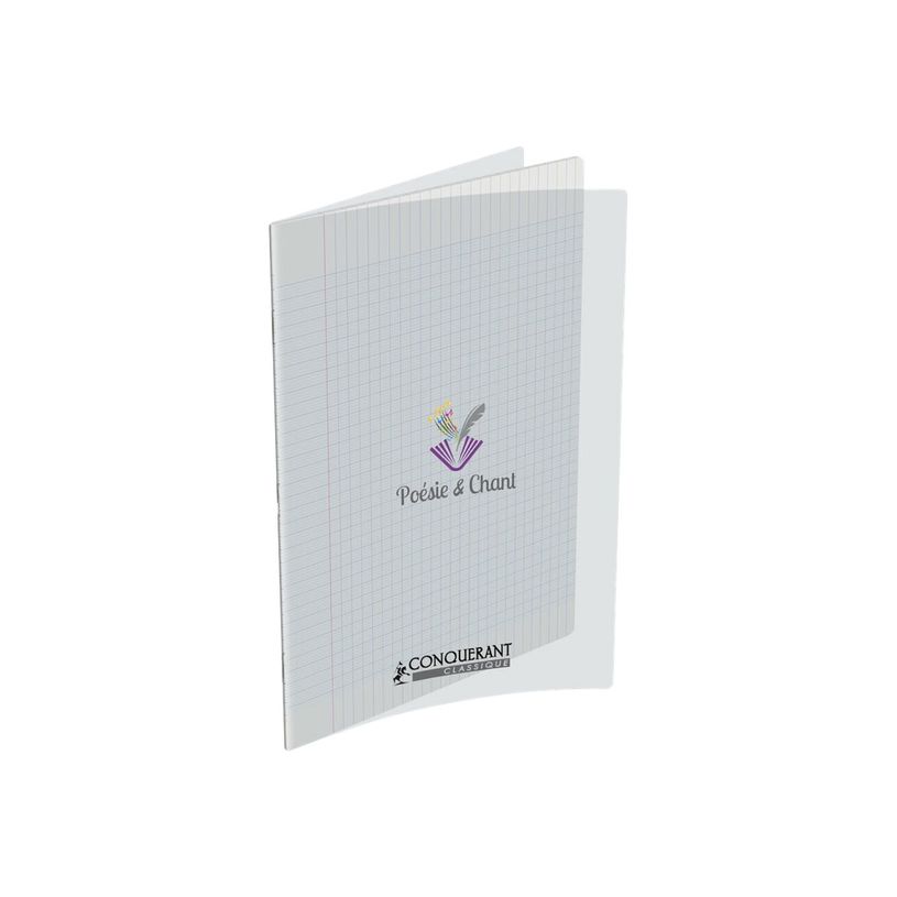 3020120014784-Conquérant Classique - Cahier de poésie et chant 24 x 32 cm - 48 pages - pages blanches et grands c-P_79445391_1-0
