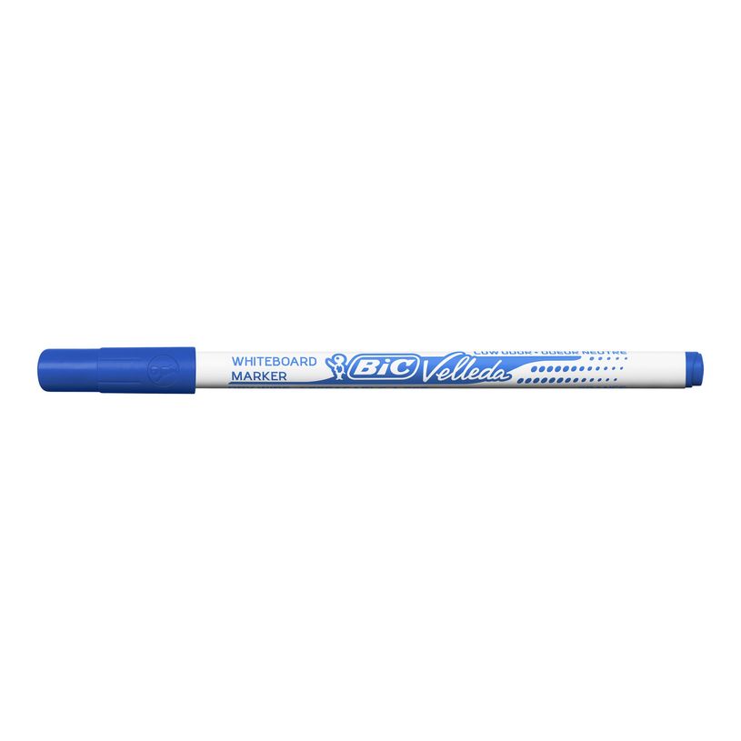 3086123368552-BIC VELLEDA 1721 - Pack de 5 marqueurs effaçables format spécial - pointe fine - bleu-P_79445395_12-9