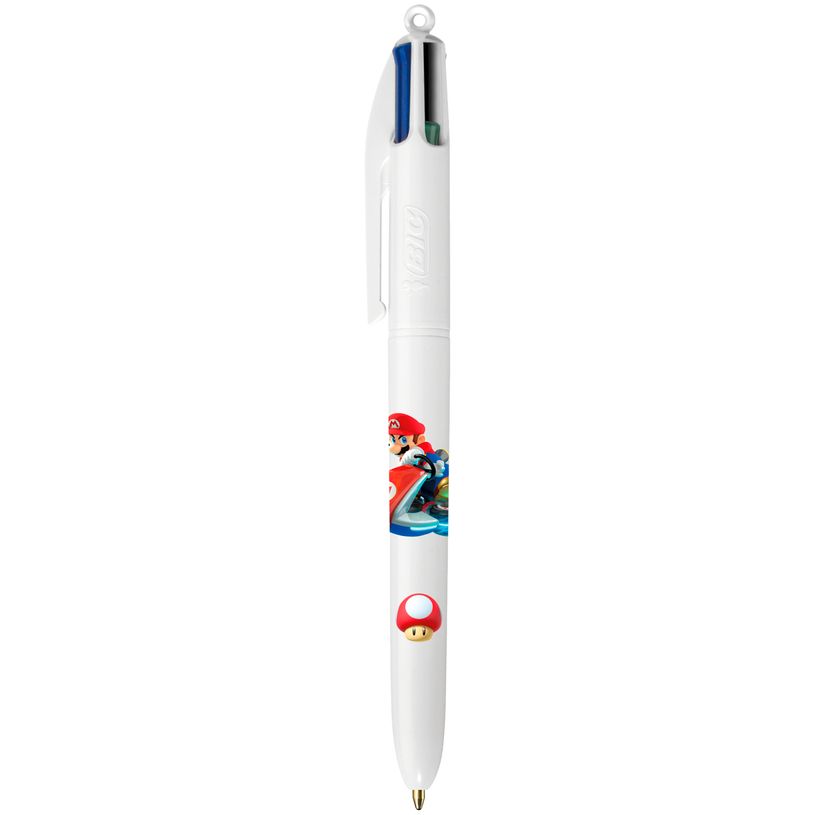 3086123629523-BIC 4 Couleurs - Stylo à bille 4 couleurs - 1 mm - Mario Kart-P_79445401_1-0