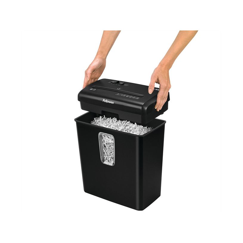 0043859741298-Fellowes Powershred P-30C - destructeur de documents coupe croisée - 6 feuilles - Corbeil-P_79445436_10-3