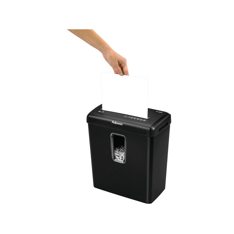 0043859741298-Fellowes Powershred P-30C - destructeur de documents coupe croisée - 6 feuilles - Corbeil-P_79445436_11-4
