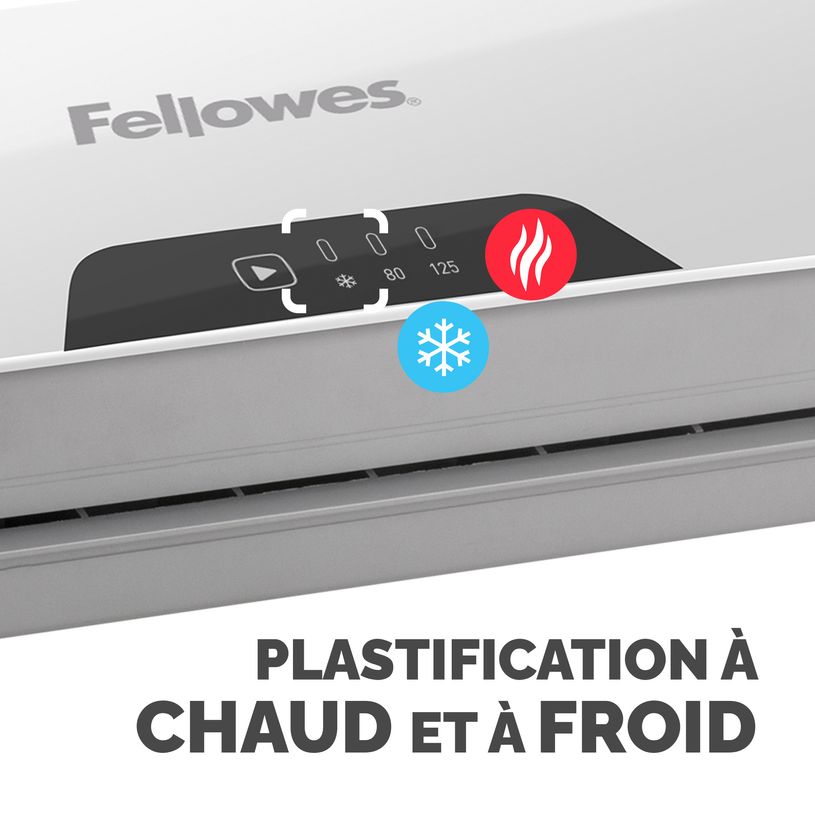 0043859753239-Fellowes Pixel - Plastifieuse A3 - de 80 à 125 microns, à chaud et à froid - anti-bourra-P_79445447_5-4