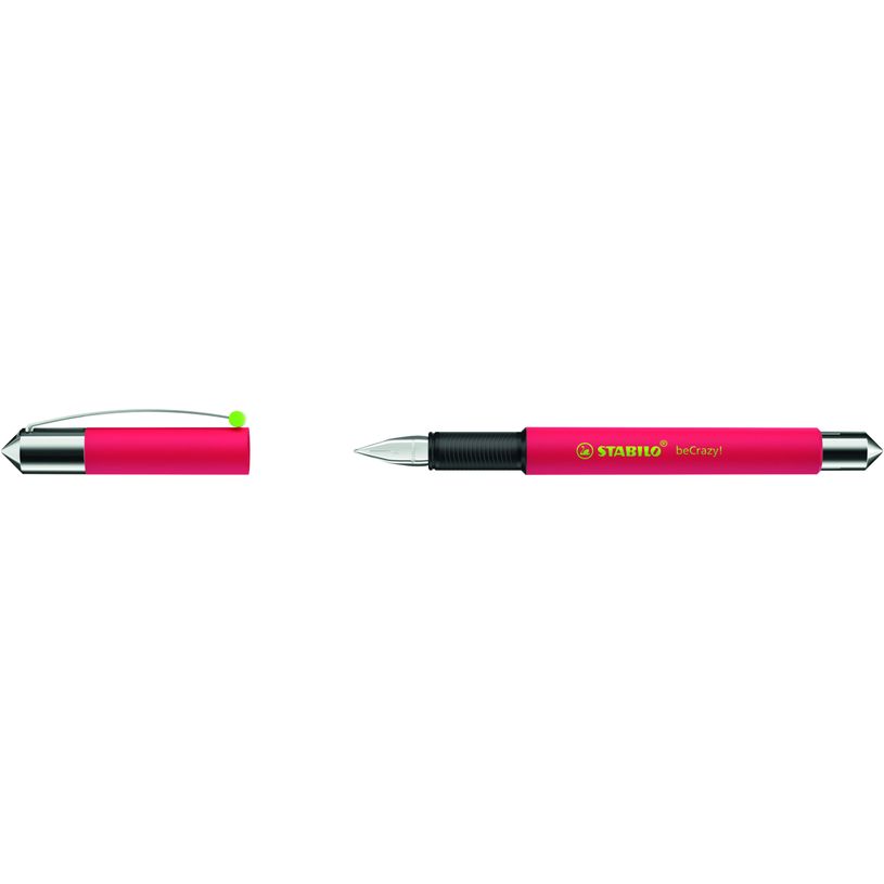 4006381551557-STABILO beCrazy! - Stylo plume - corps fin - rouge-P_79445474_1-0