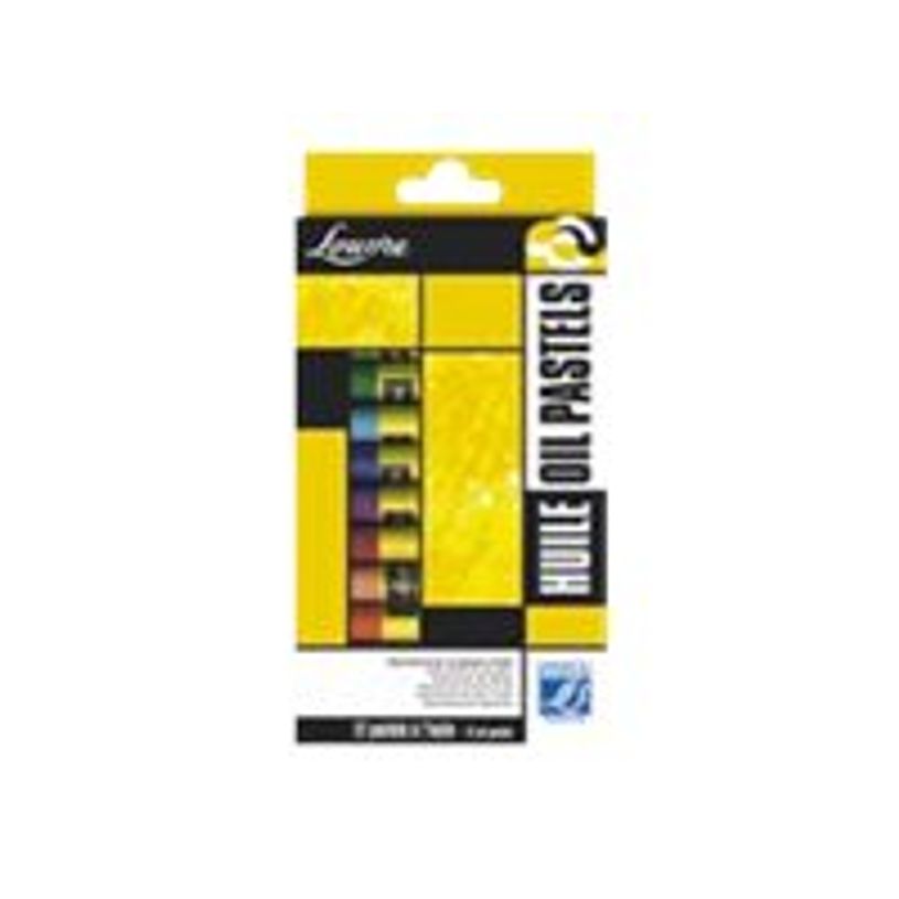 3013648063099-Lefranc & Bourgeois Louvre - 12 pastels à l'huile - couleurs assorties-P_806309_1-0