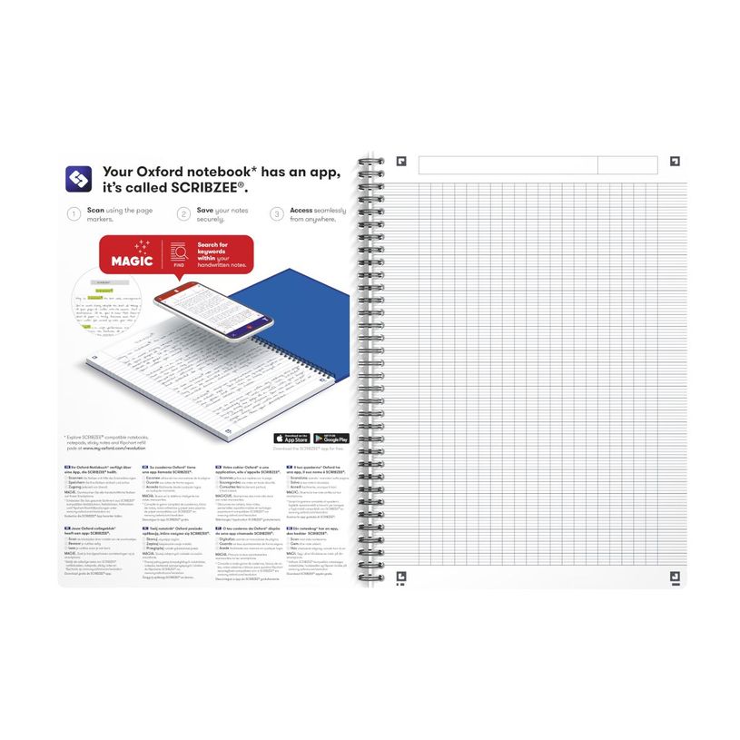 3020120022062-Oxford Office Essentials - Cahier A4 (21x29,7 cm) - 100 pages - grands carreaux (Seyes) - disponible dans diff--1