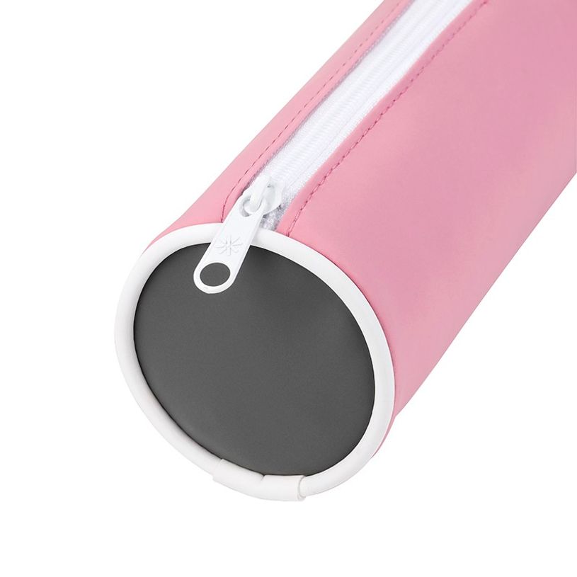 3135258413313-Trousse ronde Rubber - 1 compartiment - 4 coloris disponibles - Viquel-P_841331_13-12