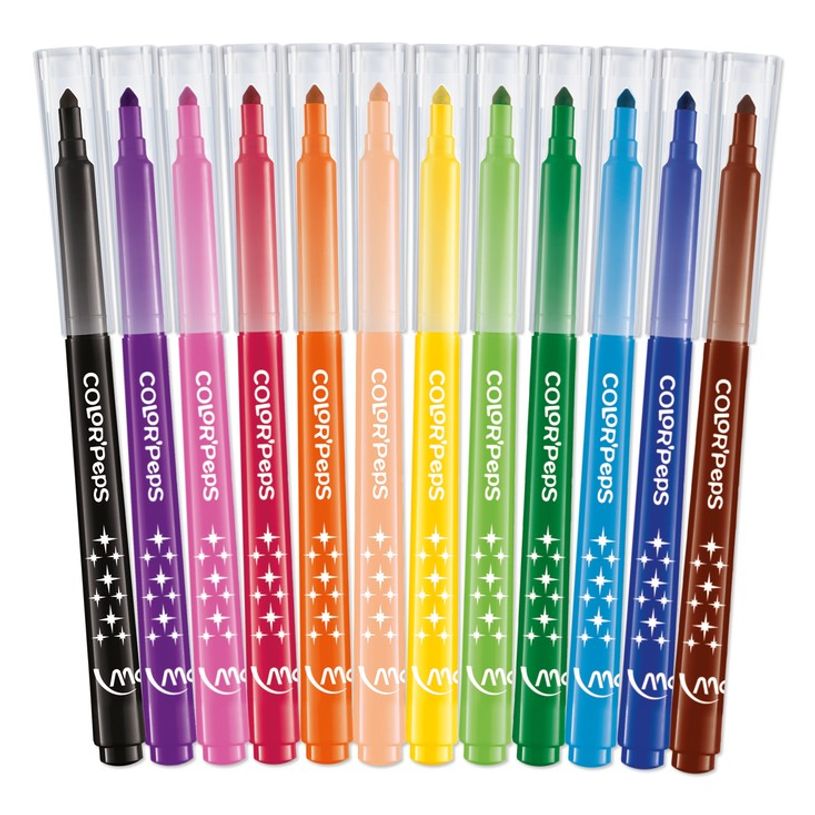 3154148450207-Maped Color'Peps Long Life - 12 Feutres - pointe moyenne-P_845010_2-1