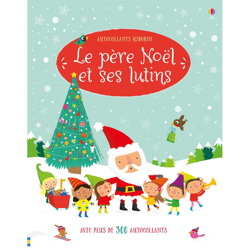 9781474958356-Le père Noël et ses lutins - Autocollants --0
