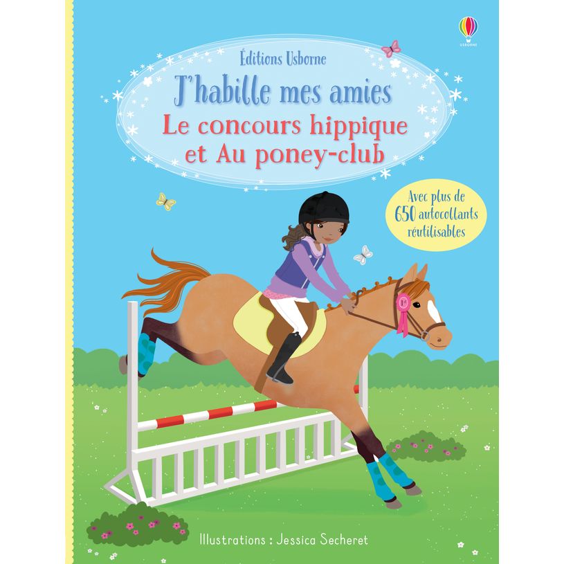 9781474973984-J'habille mes amies - Le concours hippique et Au poney-club--0