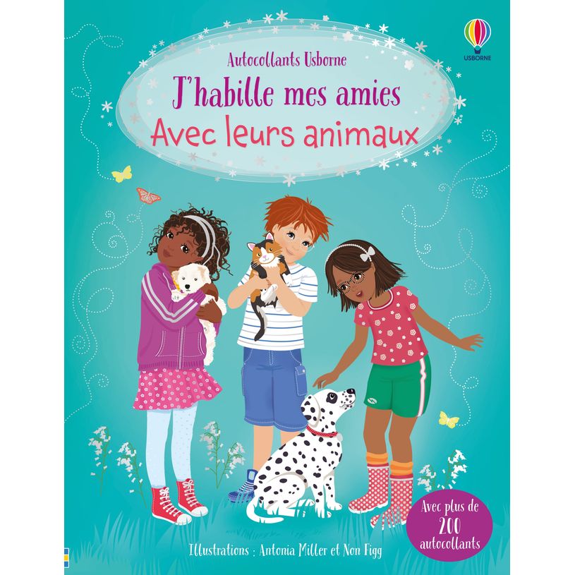 9781835402726-J'habille mes amies Avec leurs animaux - Dès 5 ans--0