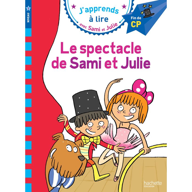 9782017012177-Sami et Julie CP Niveau 3 Le spectacle de Sami et Julie--0