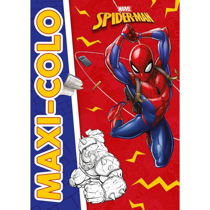 9782017075790-SPIDER-MAN - Maxi Colo - Marvel--0