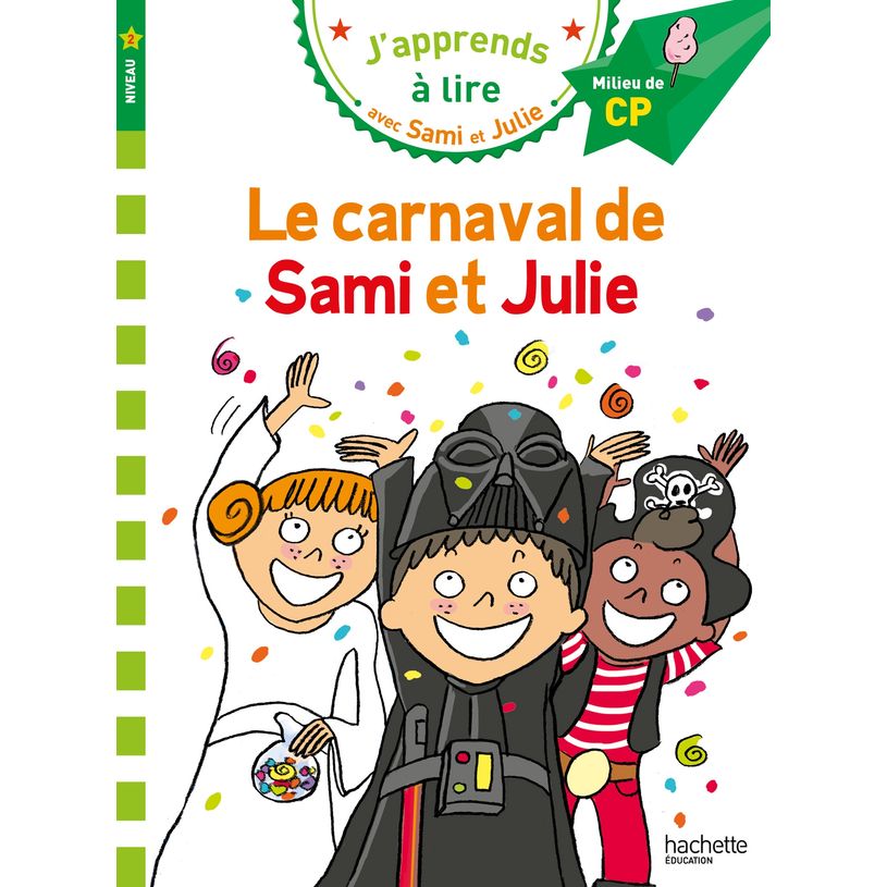 9782017076117-Sami et Julie CP Niveau 2 Le carnaval de Sami et Julie--0