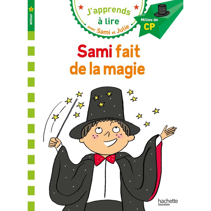 9782017076131-Sami et Julie CP Niveau 2 Sami fait de la magie--0