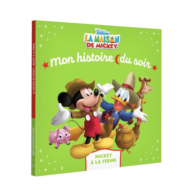 9782017095095-LA MAISON DE MICKEY - Mon Histoire du soir - Mickey à la ferme - Disney--0