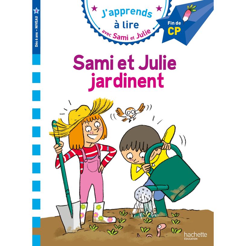 9782017151319-Sami et Julie CP Niveau 3 Sami et Julie jardinent--0