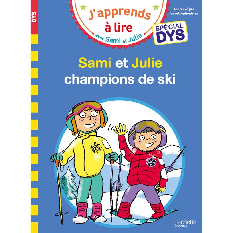 9782017158288-Sami et Julie- Spécial DYS (dyslexie) Sami et Julie, champions de ski--0