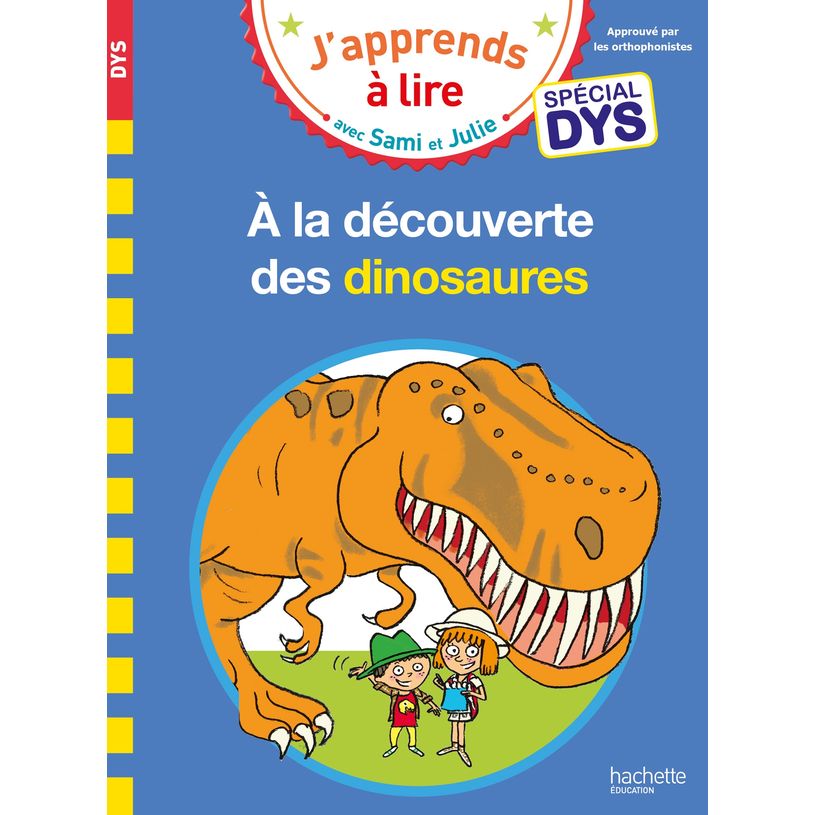 9782017181712-Sami et Julie- Spécial DYS (dyslexie) A la découverte des dinosaures--0