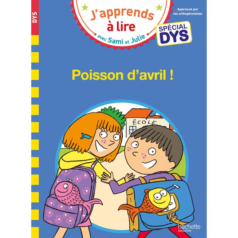 9782017182382-Sami et Julie- Spécial DYS (dyslexie) Poisson d'avril--0