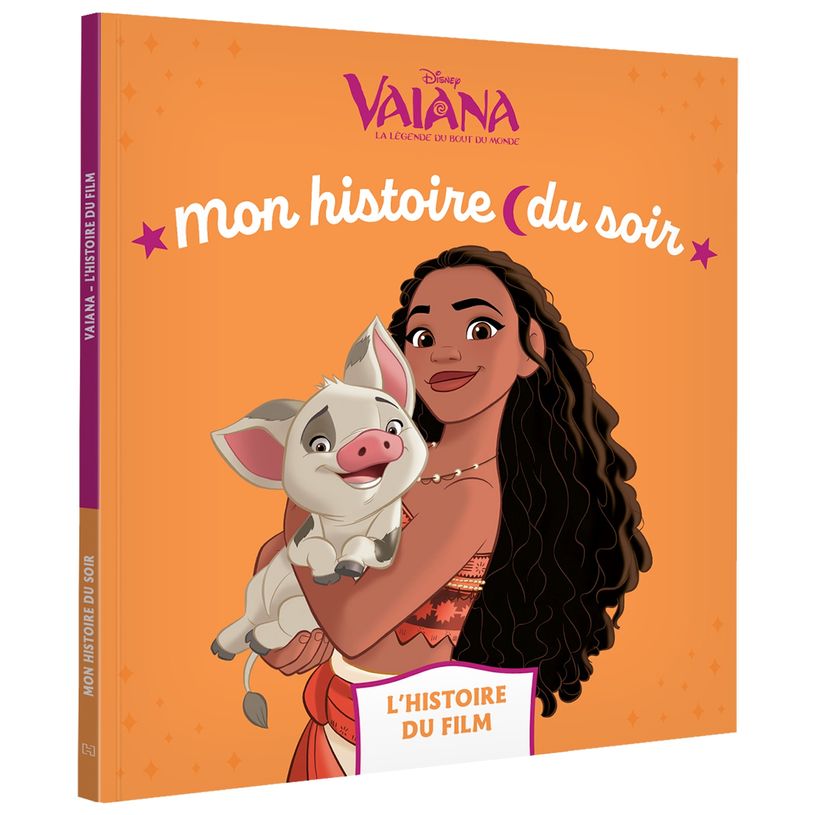 9782017192596-VAIANA - Mon Histoire du soir - L'histoire du film - Disney Princesses--0