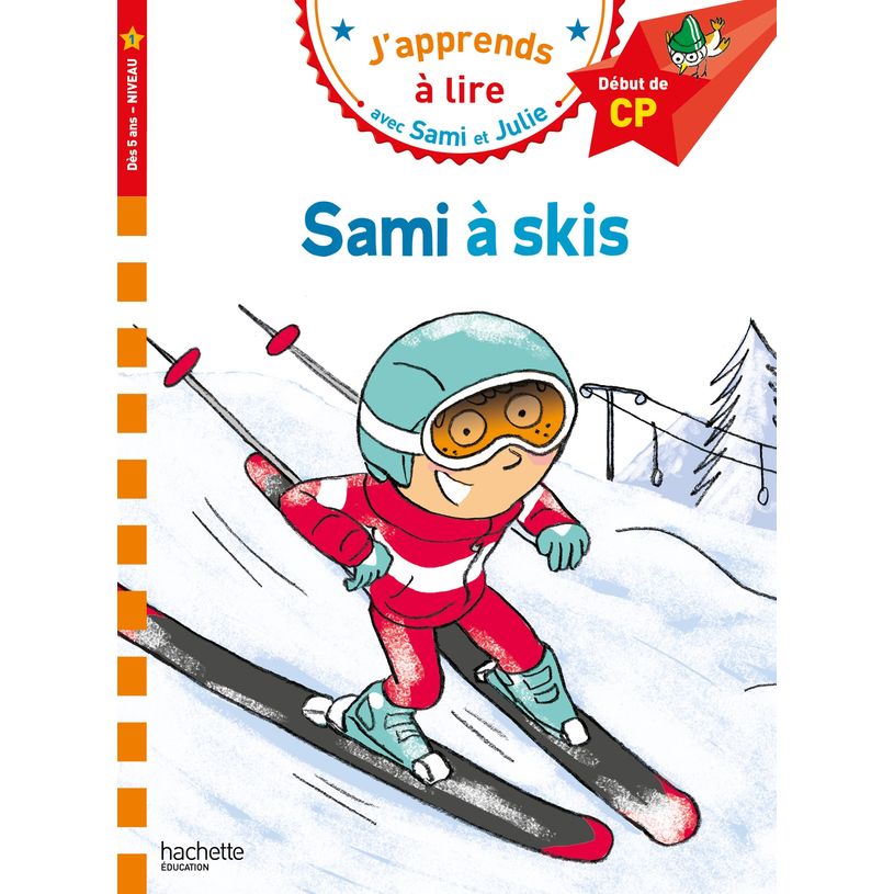 9782017194507-Sami et Julie CP Niveau 1 Sami à skis--0