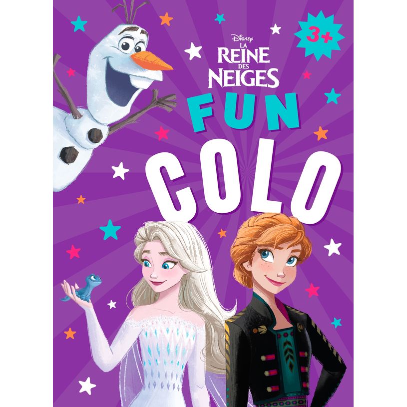 9782017198956-LA REINE DES NEIGES - Fun Colo - Olaf - Disney--0