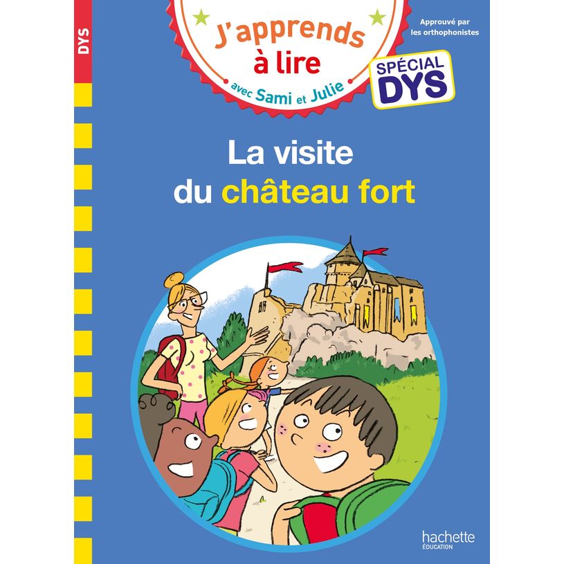 9782017212973-Sami et Julie - Spécial DYS (dyslexie) La visite du château fort--0