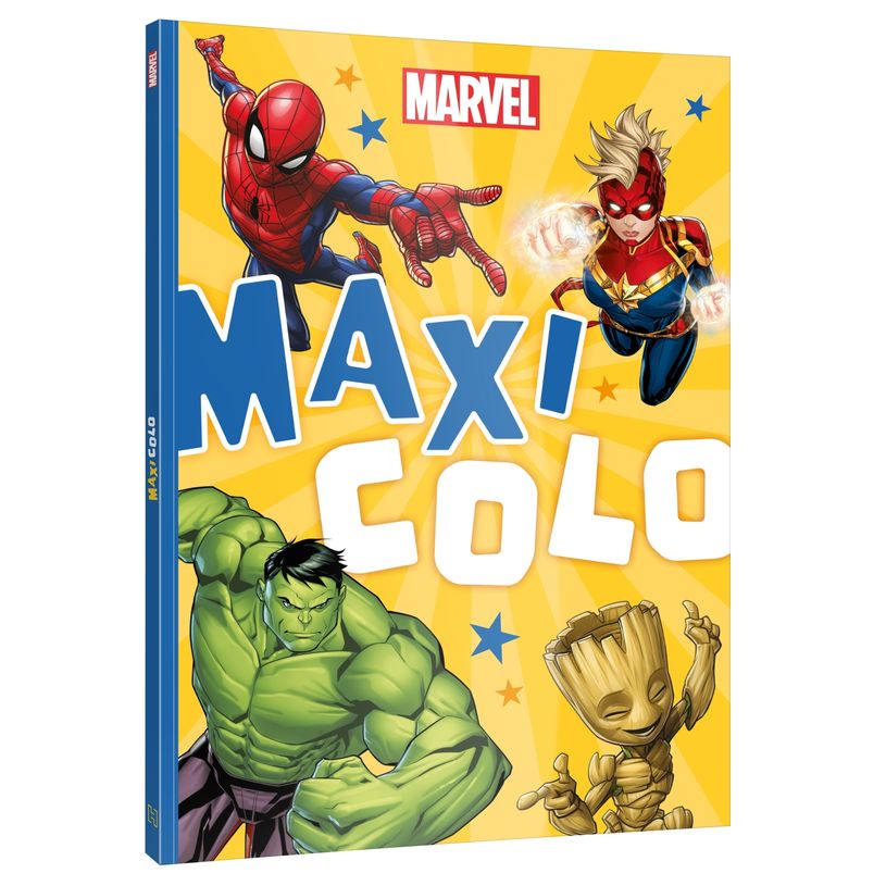 9782017217374-Marvel - Maxi Colo - livre à colorier--0