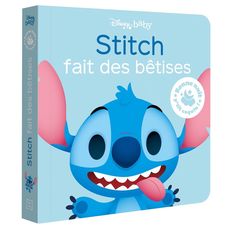 9782017217404-DISNEY BABY - Bonne nuit, p'tit coquin ! - Stitch fait des bêtises--0