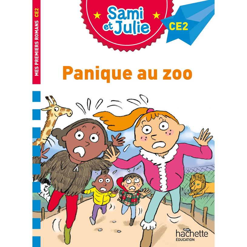 9782017219958-Panique au zoo - Sami et Julie - CE2 - par Bonté Thérèse, de Mullenheim Sophie - livre--0