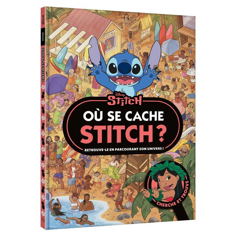 9782017274292-STITCH - Où se cache Stitch ? - Cherche et trouve - Disney--0