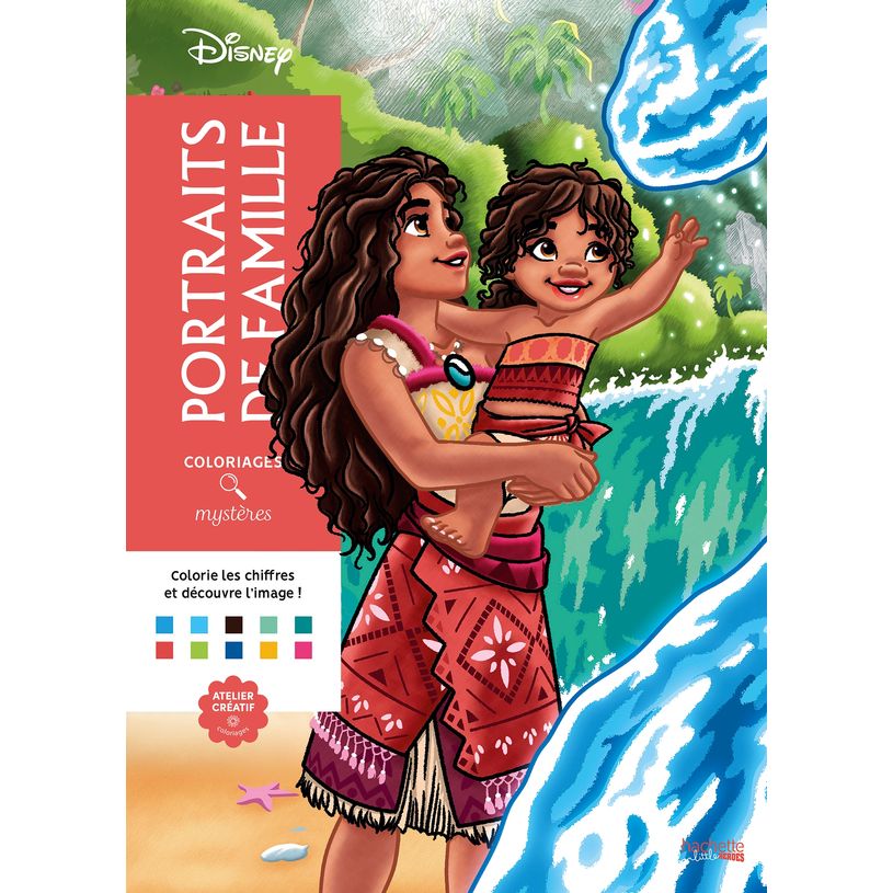 9782017285878-Coloriages mystères Disney - Portraits de famille--0