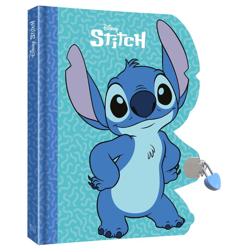 9782017320753-STITCH - Carnet silhouetté avec cadenas - Disney--0