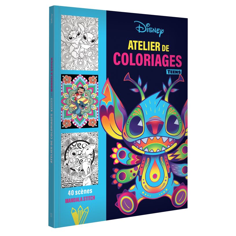 9782017321217-DISNEY TEENS - Atelier de coloriages - Mandala Stitch--0