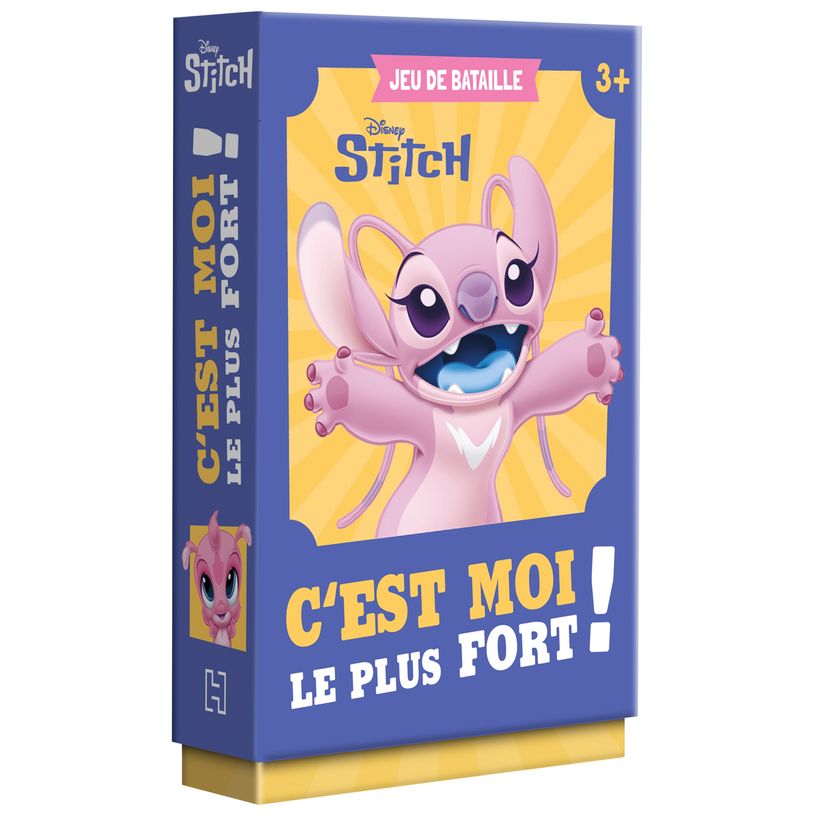 9782017344056-STITCH - C'est moi le plus fort ! Jeu de cartes (Bataille) - Disney--0