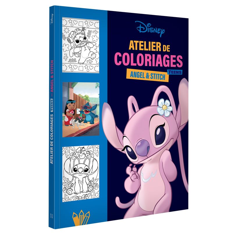 9782017344216-DISNEY TEENS - Atelier de coloriages - Angel et Stitch--0