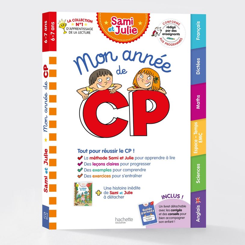 9782017877400-Mon année de CP avec Sami et Julie (toutes les matières)--0