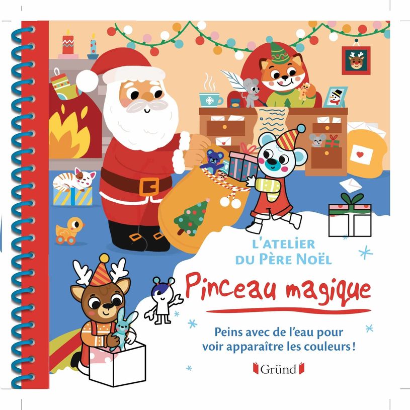 9782324029141-Pinceau magique : latelier du Père noël Loisirs créatifs À partir de 3 ans--0