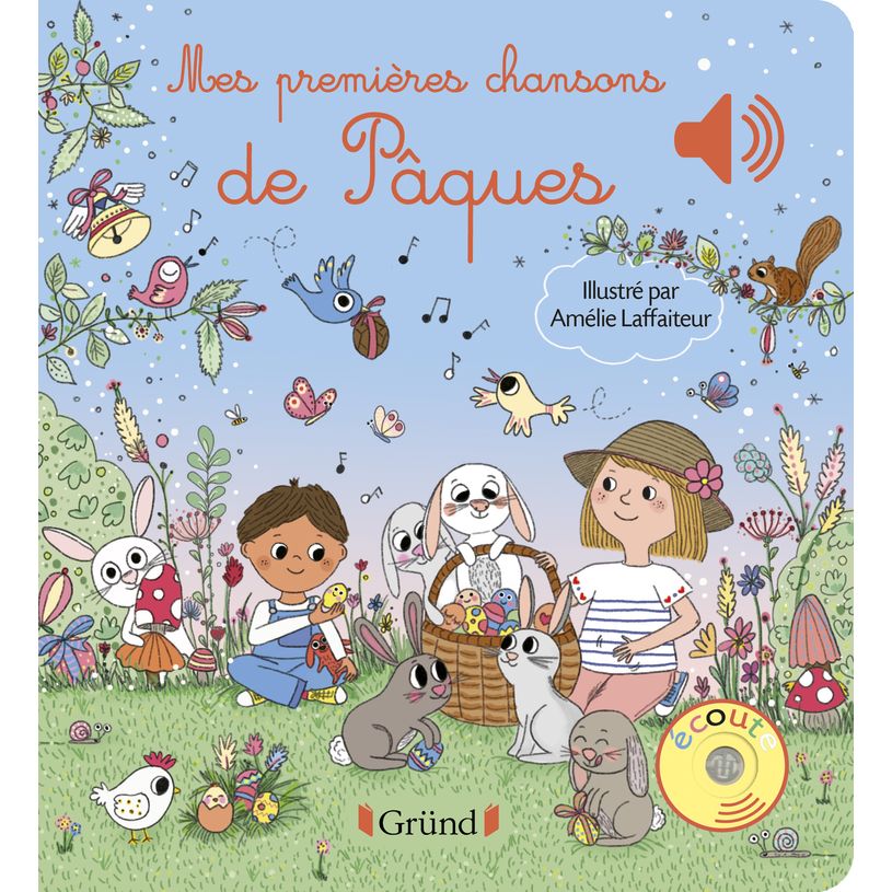 9782324029912-Mes premières chansons de Pâques Livre sonore avec 6 puces Bébé dès 6 mois--0