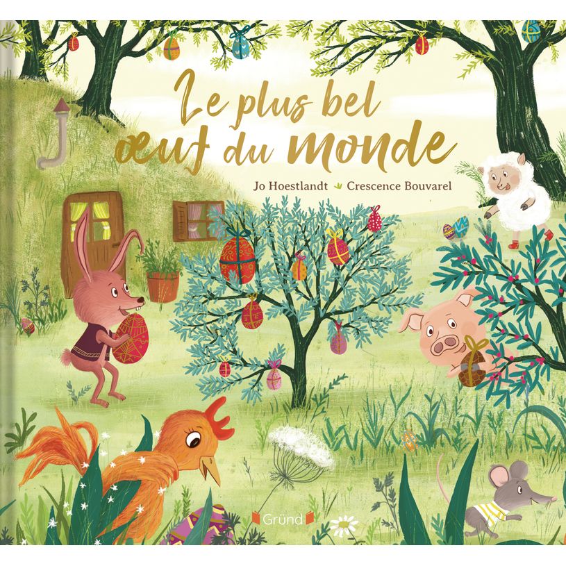 9782324034510-Le plus bel oeuf du monde Album jeunesse avec reflets dorés À partir de 3 ans--0