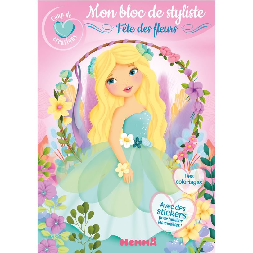 9782508057571-Coup de cur créations - Mon bloc de styliste - Fête des fleurs - Dès 5 ans--0