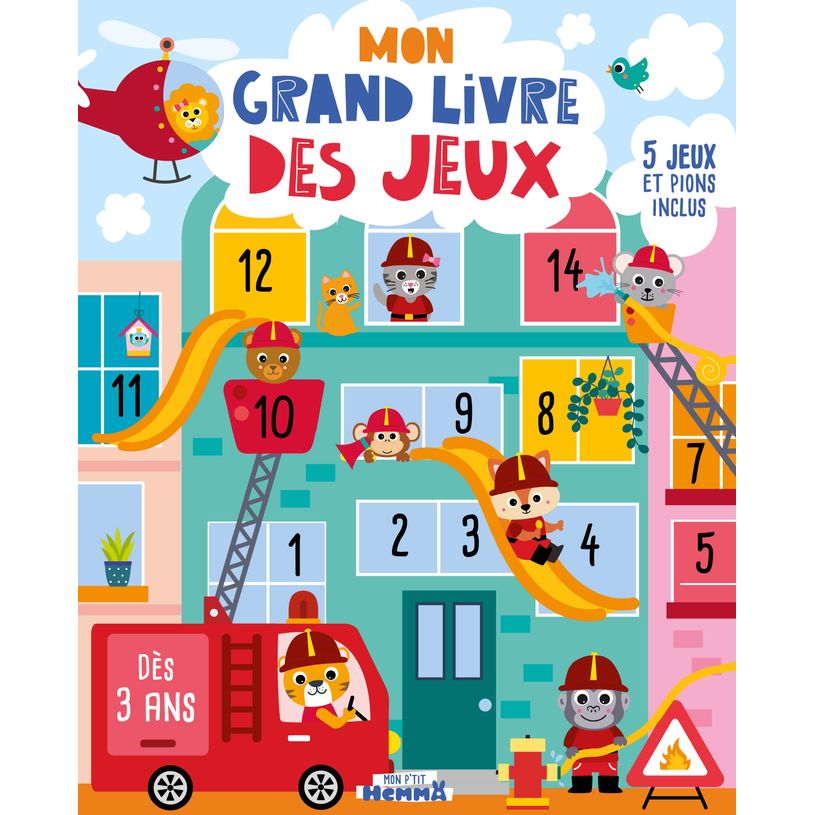 9782508059230-Mon P'tit Hemma - Mon grand livre des jeux - Livre cartonné avec 5 jeux de plateau - dès 3 ans--0