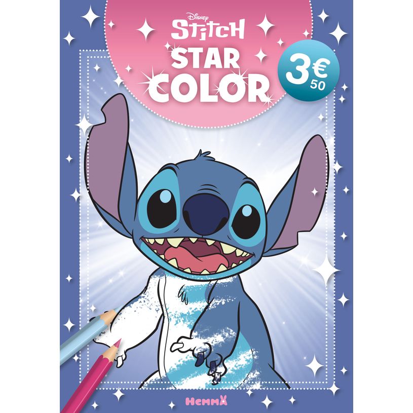 9782508060540-Disney Stitch - Star Color - Livre coloriage - Livre coloriage 4 ans - Livre coloriage Disney - Livre c--0
