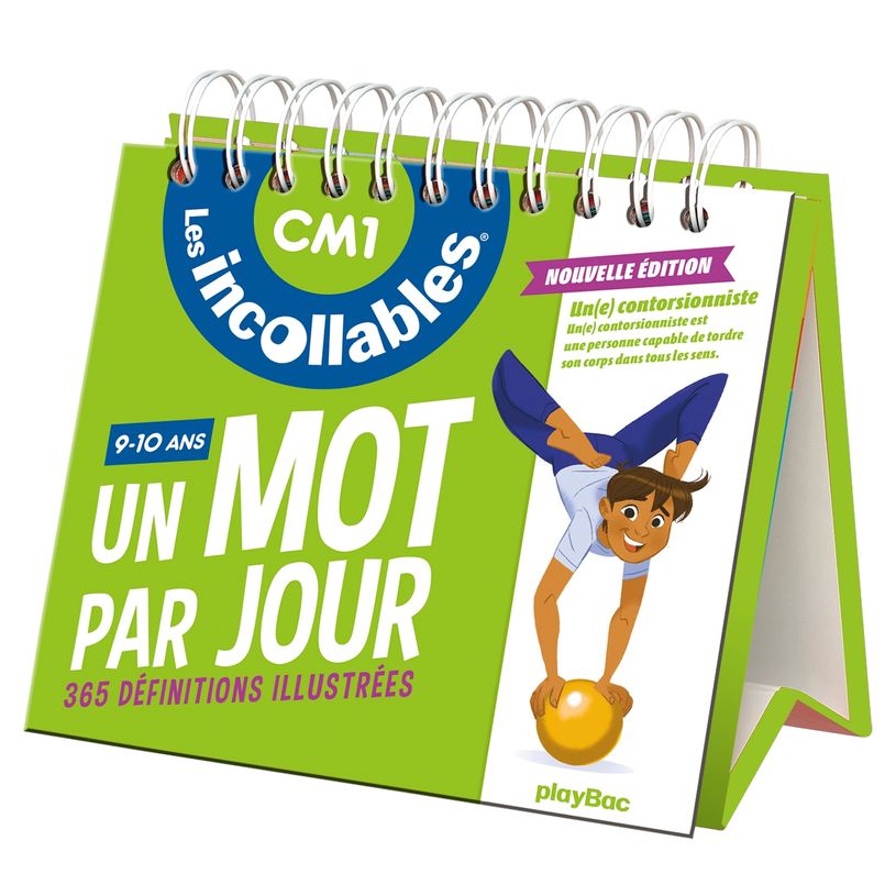 9782809674378-Les incollables - Un mot par jour - CM1 9/10 ans - Édition 2021--0