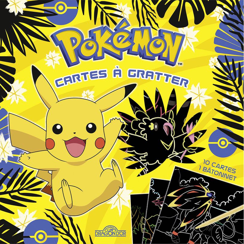 9782821207844-Pokémon - Mes Cartes à gratter - Pikachu et ses amis - Pochette de 10 cartes à gratter - Dès 6 ans--0
