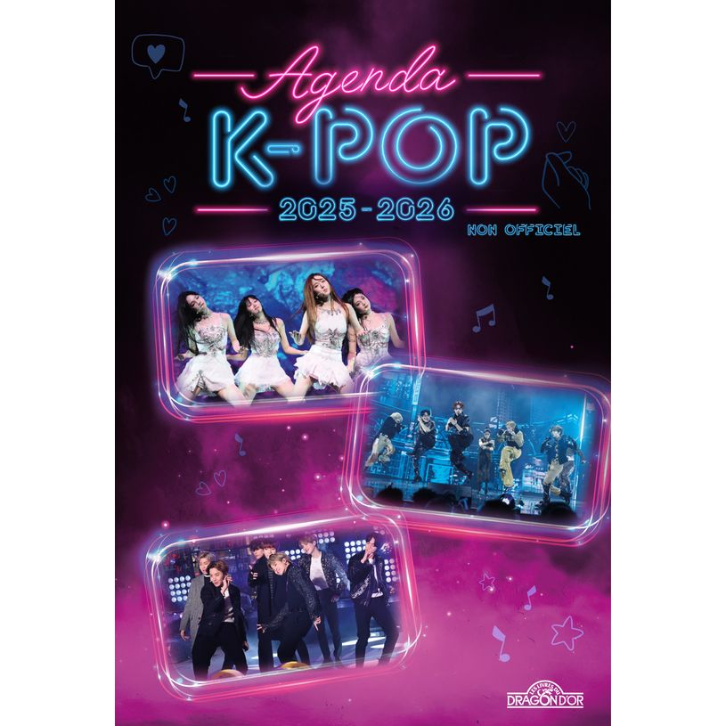 9782821218611-K-pop Agenda Avec des informations sur les groupes de K-pop Dès 7 ans--0