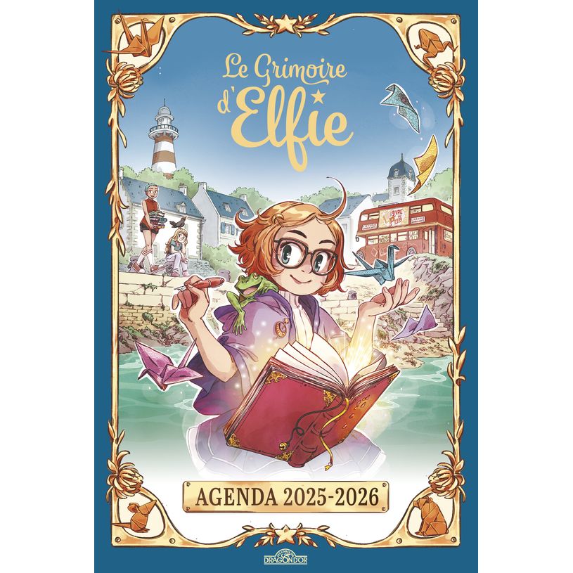 9782821218642-Le Grimoire dElfie Agenda Avec des recettes, des tutos, des quiz et des anecdotes sur les bandes dess--0