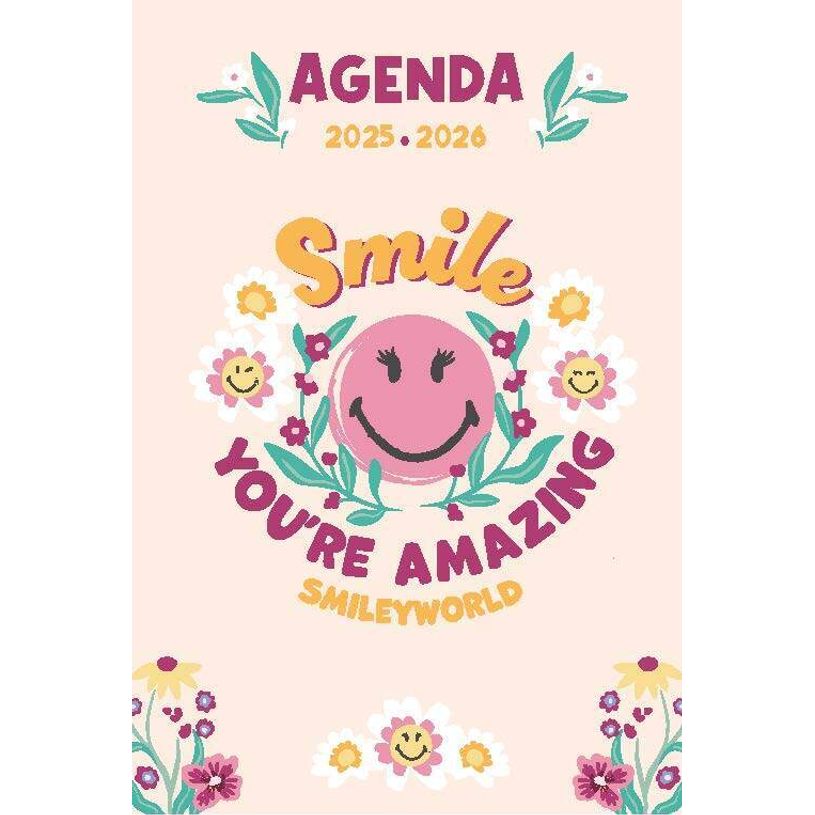 9782821218680-Smiley Agenda Happiness Avec des infos smile et insolites Dès 7 ans--0