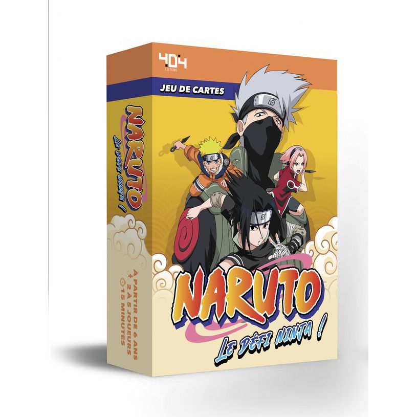 9791032407592-Naruto - Mon jeu de cartes - Le défi ninja !--0