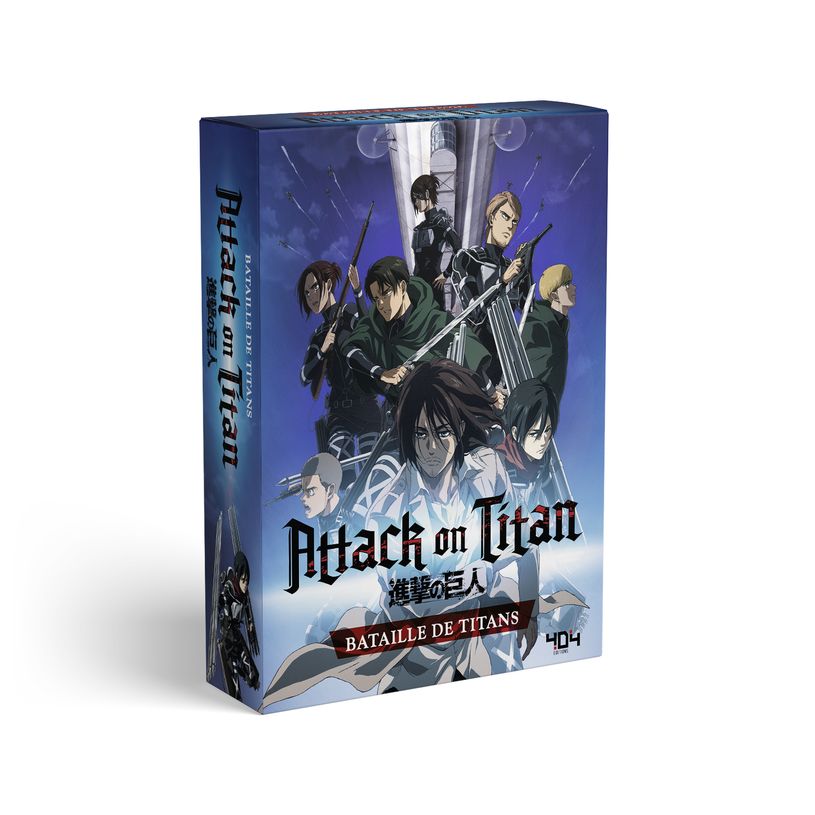 9791032408469-L'Attaque des Titans : Bataille de Titans - Le jeu de cartes - À partir de 14 ans--0